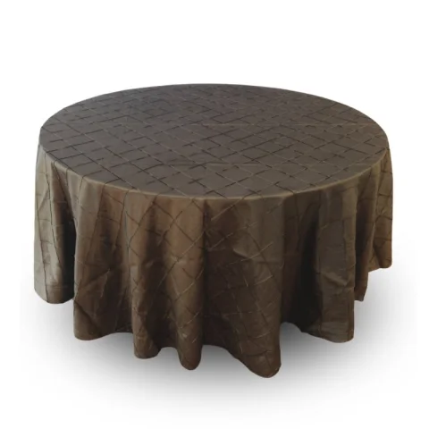 Nappe 114'' pintuck grise