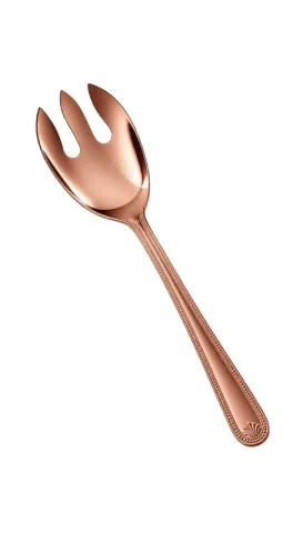 Fourchette de service - Salade rose gold