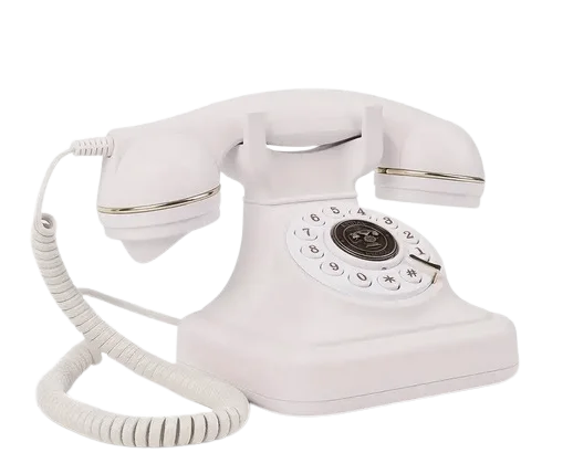 Téléphone Blanc