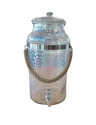 Distributeur à jus 7 litres martelé (pas de pied)