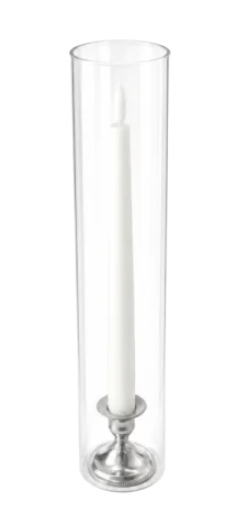 Cylindre en verre pour bougeoir 14''