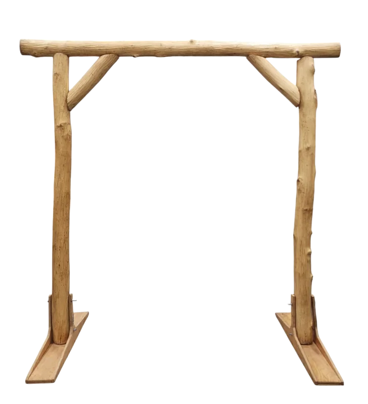 Arche en bois rond