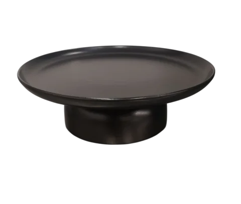 Présentoir à gâteau noir 10,5''