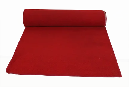 Tapis rouge 25' de long x 48'' de large