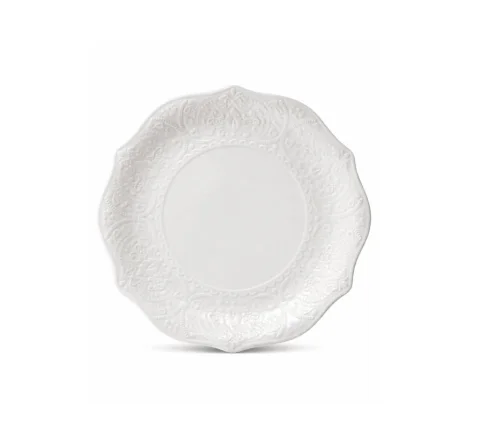 Assiette antique blanche 8''