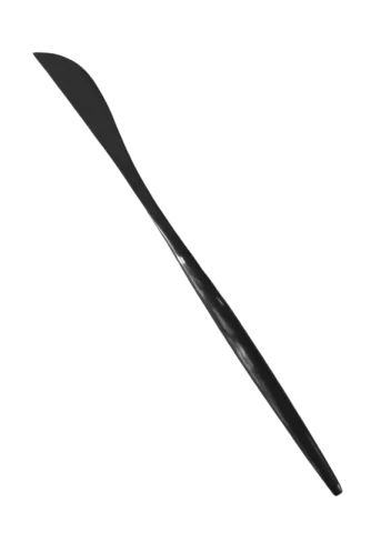 Noir - Couteau à dîner