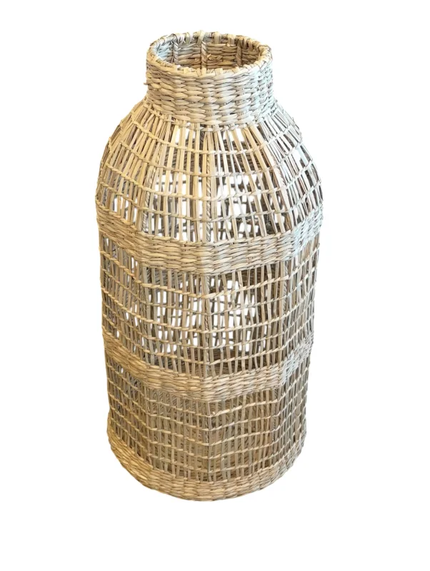Wicker 14" lantern