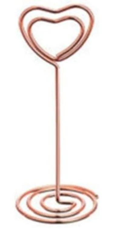 Porte numéro cœur blush