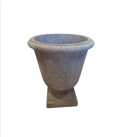Vase décoratif en béton 15''