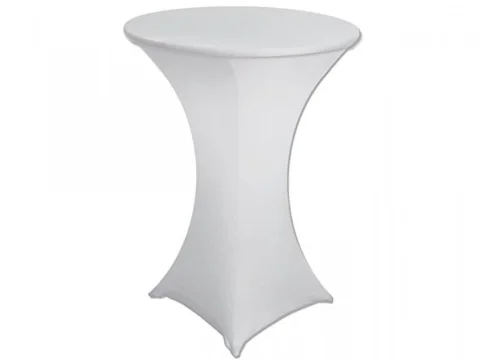 Nappe en spandex blanc