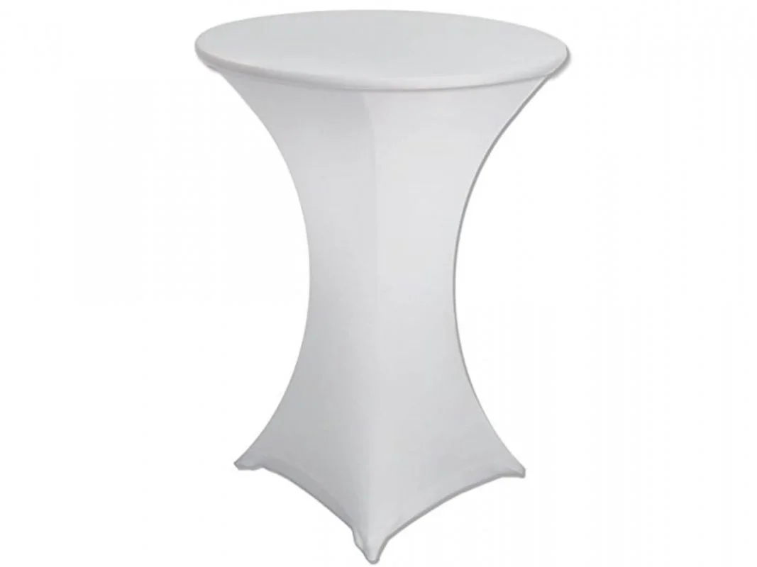 Nappe en spandex blanc