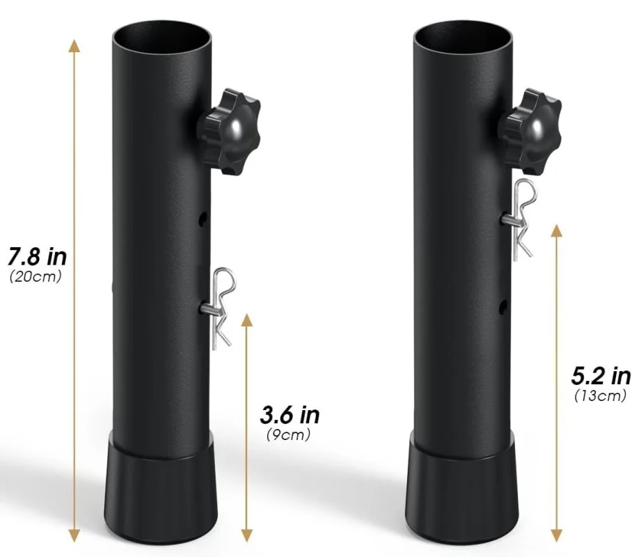 Rehausseur de patte ajustable (3.6'' ou 5.2'')