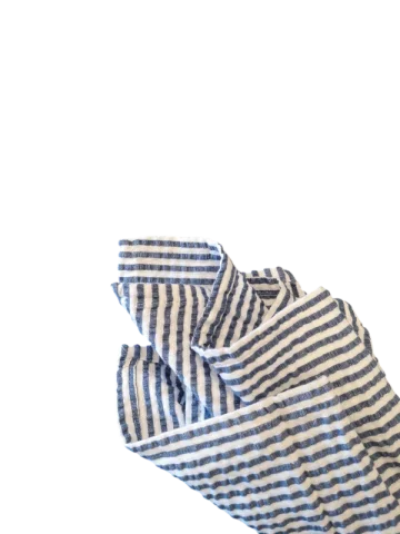 Serviette de table rayure marine
