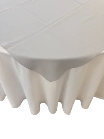 Nappe 54x54 gris bleu