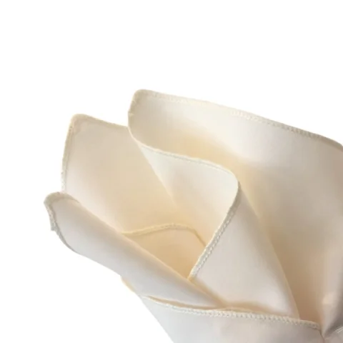 Serviette de table ivoire