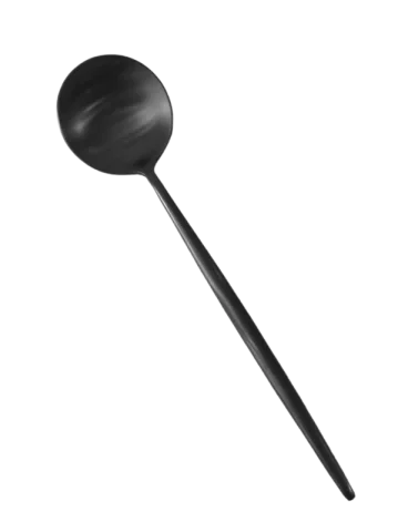 Noir - Cuillère à soupe