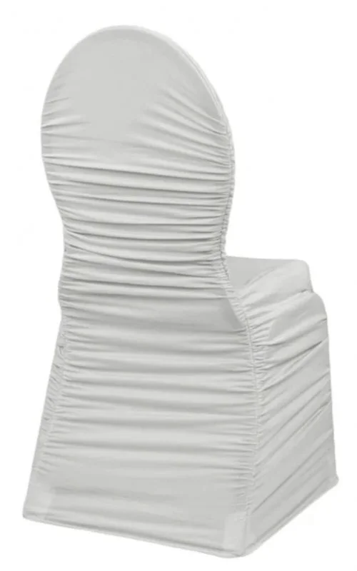 Couvre-chaise spandex blanc princesse