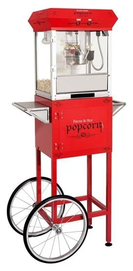 Machine à popcorn sur roues
