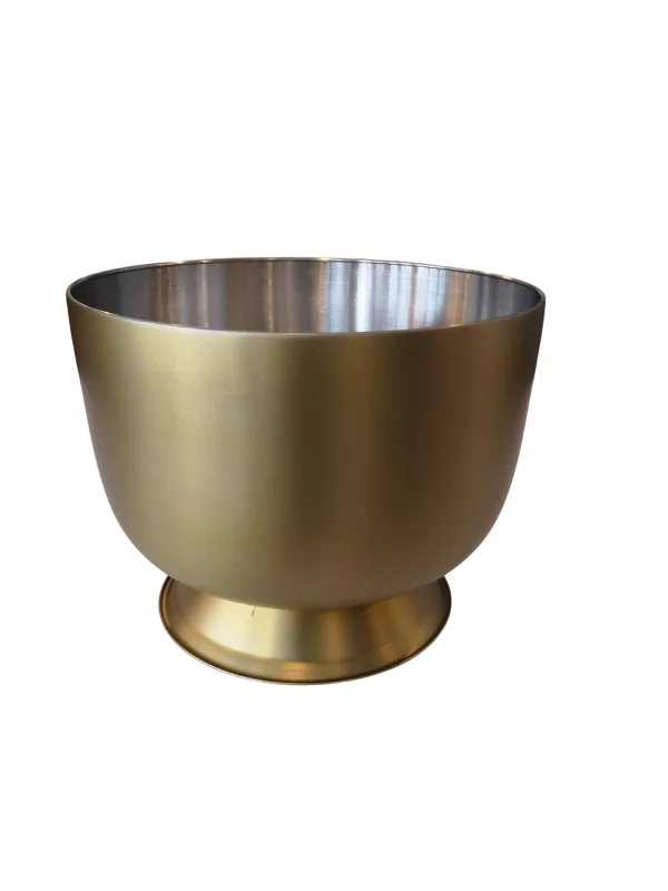 Seau à champagne doré