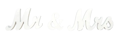 MR & MRS blanc