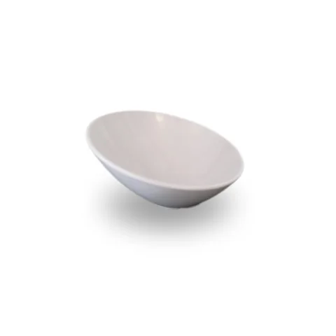 Bol à salade en plastique blanc