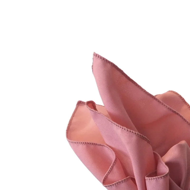 Serviette de table vieux rose