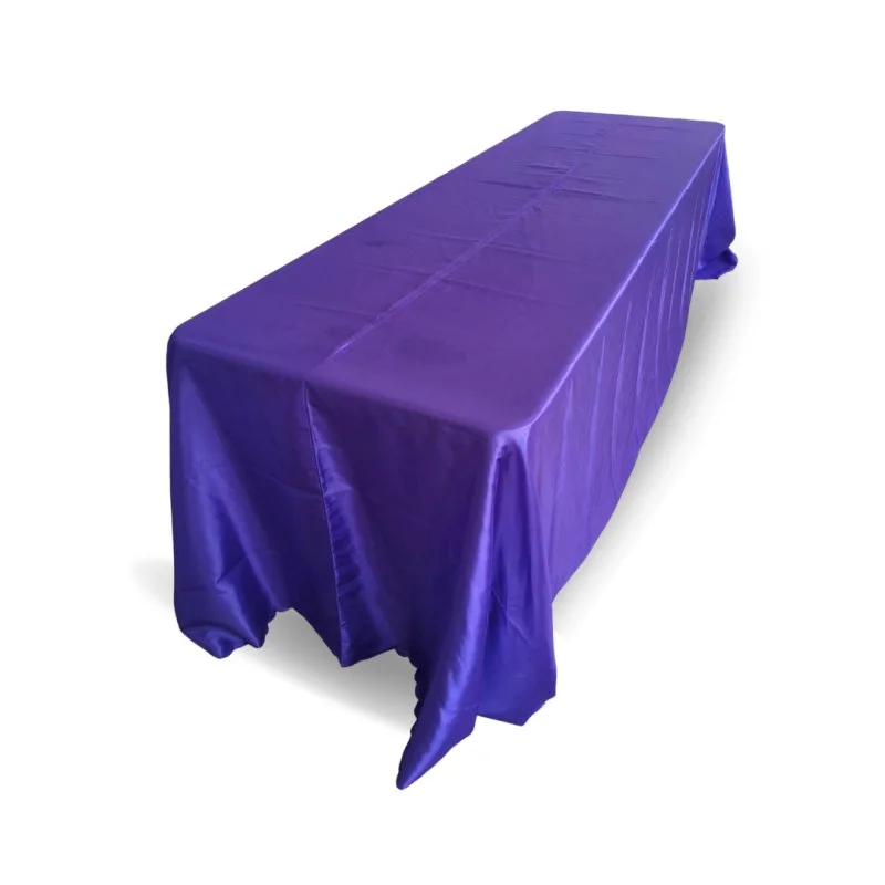 Nappe 90x156 satin mauve