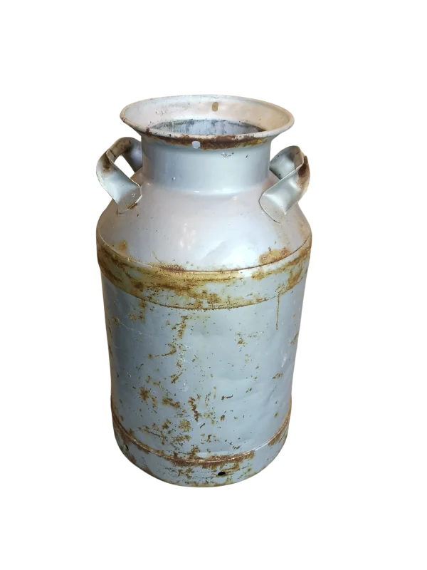 Bidon de lait rustique