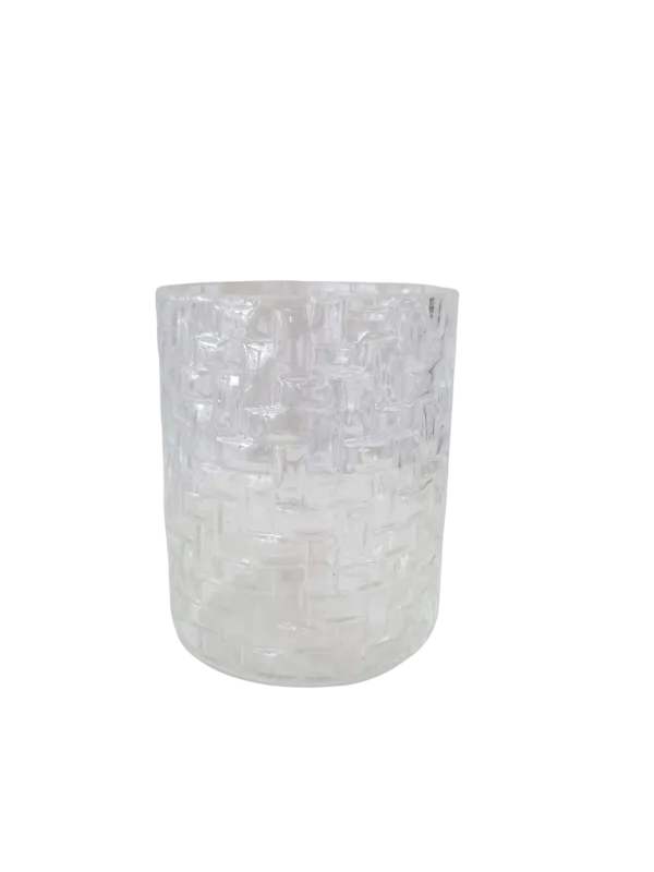 vase cylindrique 4'' par 5'' texturé