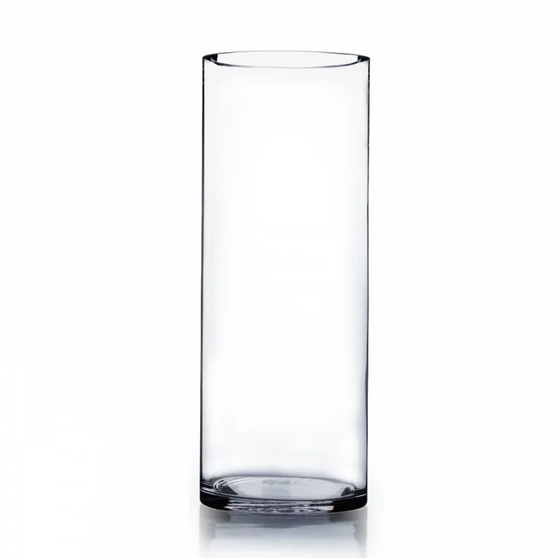 Cylinder vase 4" x 12"