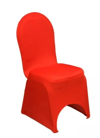 Couvre-chaise spandex rouge