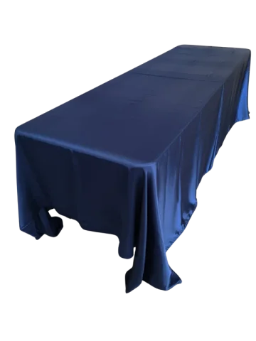Nappe 90x132 satin marine