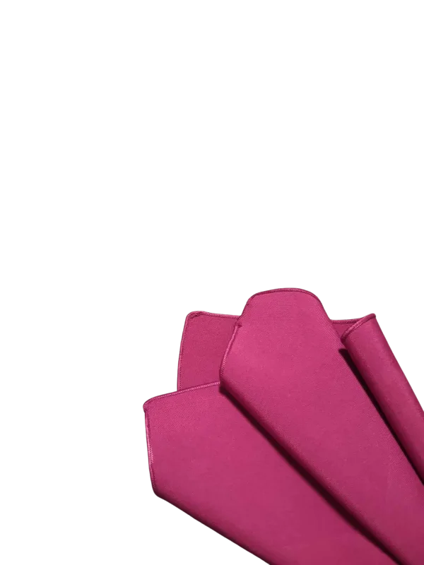 Serviette de table fushia