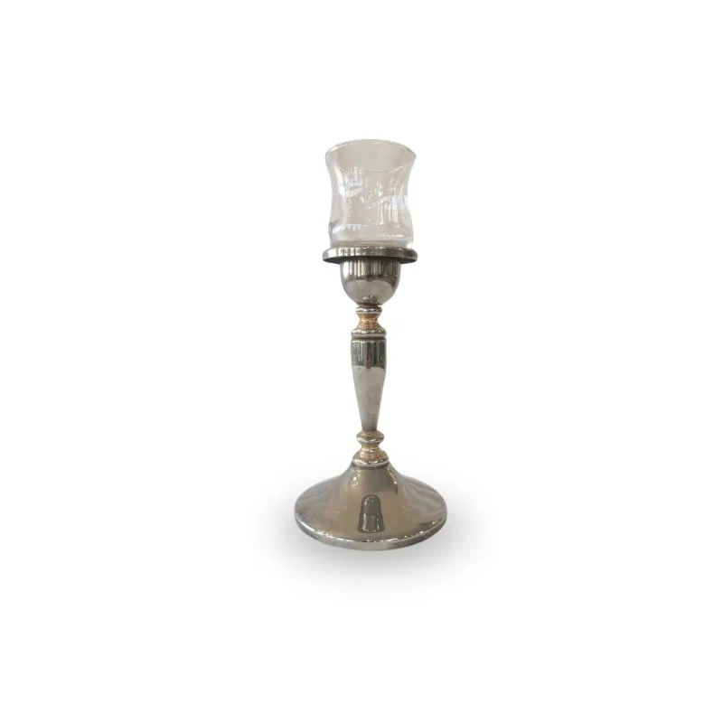 7" single-arm candle holder