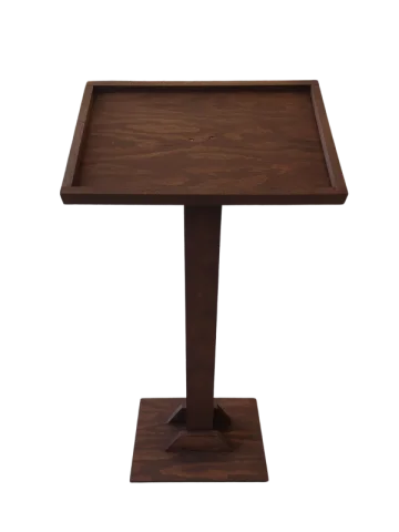 Lutrin en bois noyer foncé