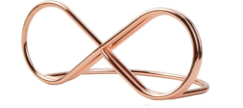 Porte numéro éternité blush