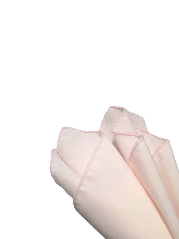 Pale pink napkin