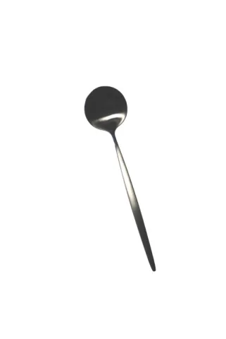 Cuillère à café/dessert noire charcoal foncé