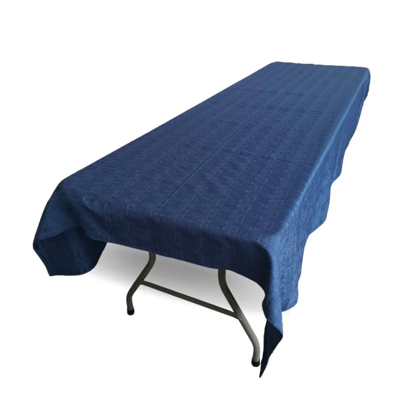 Nappe 60x100 sarcelle bleu