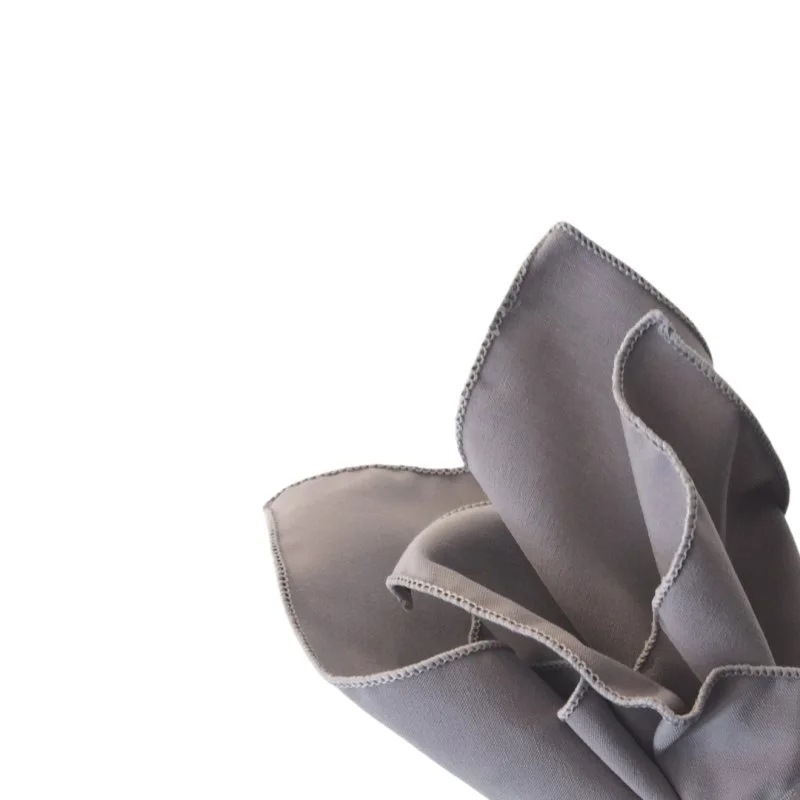 Serviette de table gris souris