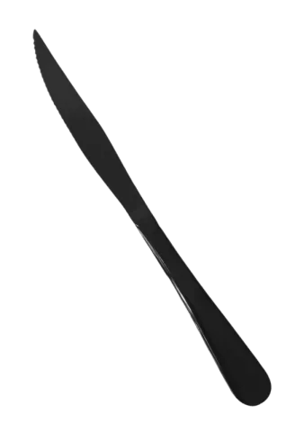 Couteau à steak noir