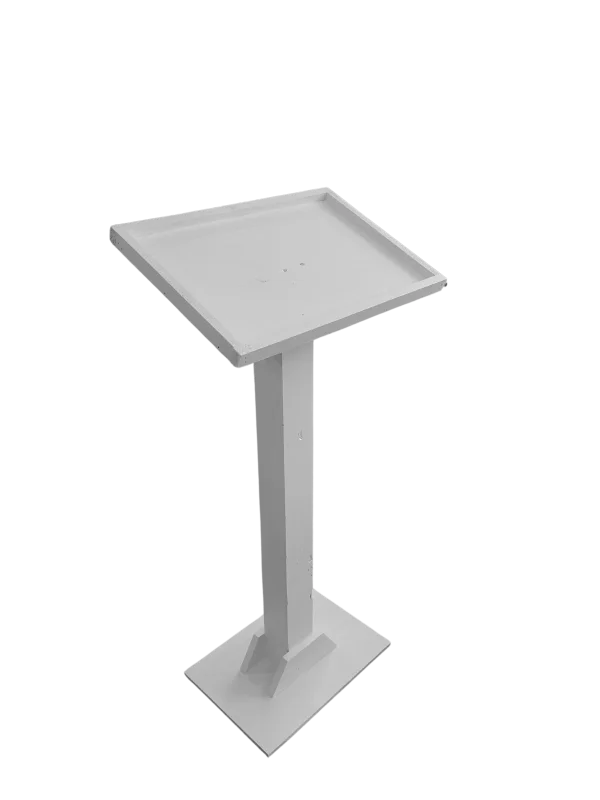 Lutrin blanc