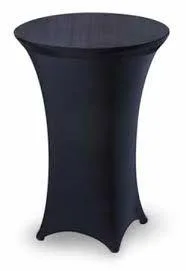 Nappe en spandex noir