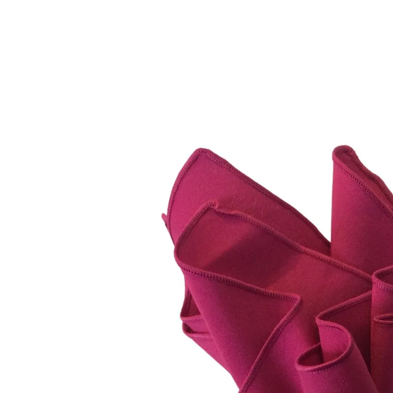 Serviette de table framboise