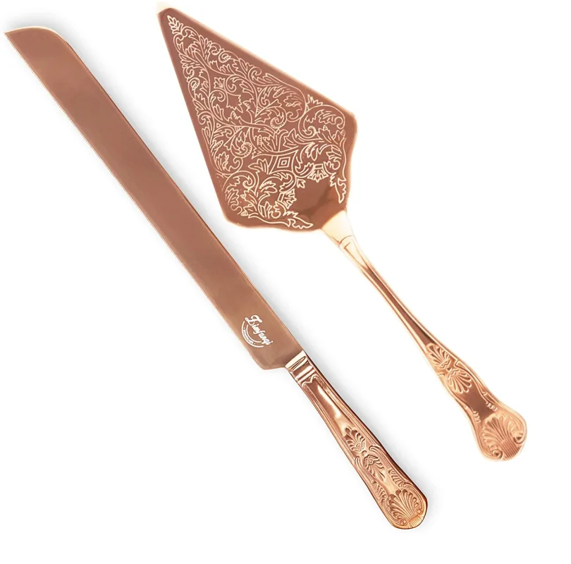 Ensemble d'ustensiles à gâteau blush