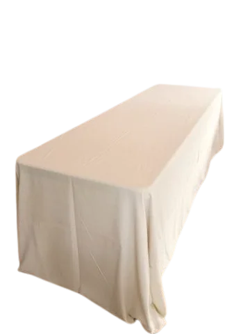 Nappe 90x156 burlap ivoire