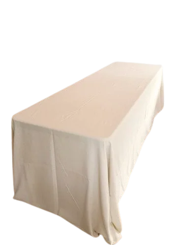 Nappe 90x156 burlap ivoire