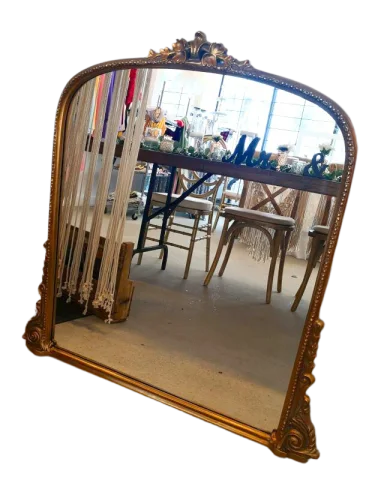 Miroir en fer forgé 34''x38''
