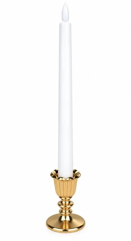 Gold 3" candle holder