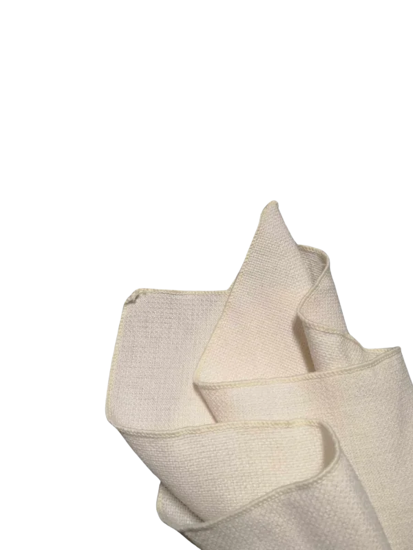 Serviette de table burlap ivoire